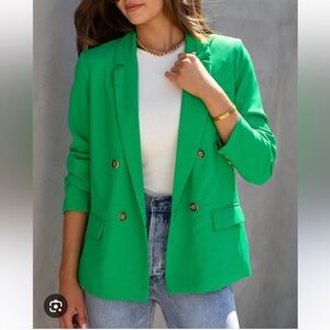 Vici Green Blazer